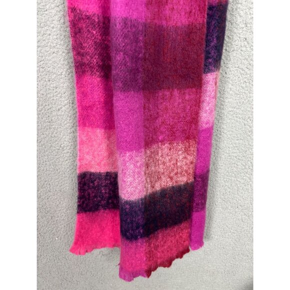 On 34th Women's Oversized Brushed Colorblocked Scarf Multicolor One Size NWT's - Picture 4 of 8